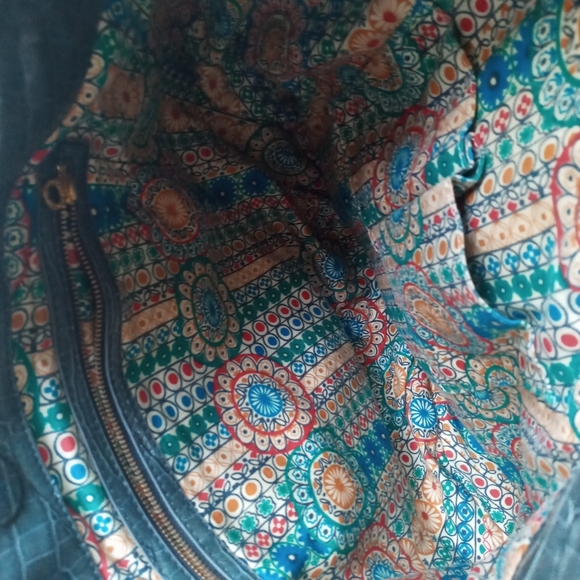 Marc by Marc Jacobs Vintage Blue PATENT LEATHER BAG - Picture 12 of 16